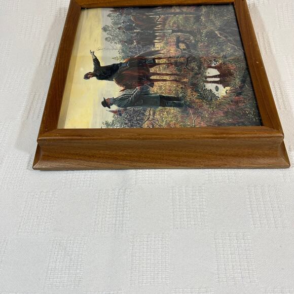 Mort Kunstler Print "The Last Meeting" Wood Framed 12" x 12" x 2.75" - Picture 11 of 12